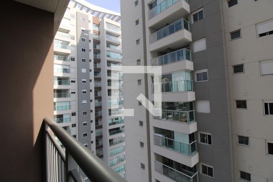 varanda de apartamento para alugar com 1 quarto, 28m² em Jardim Caravelas, São Paulo