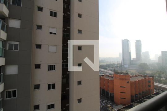 varanda de apartamento para alugar com 1 quarto, 28m² em Jardim Caravelas, São Paulo