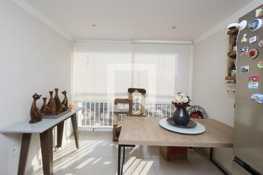 Varanda da Sala de apartamento à venda com 2 quartos, 64m² em Vila do Bosque, São Paulo