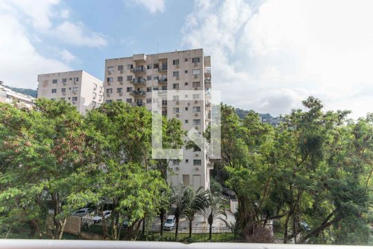 Varanda da Sala - Vista  de apartamento à venda com 2 quartos, 99m² em Tijuca, Rio de Janeiro