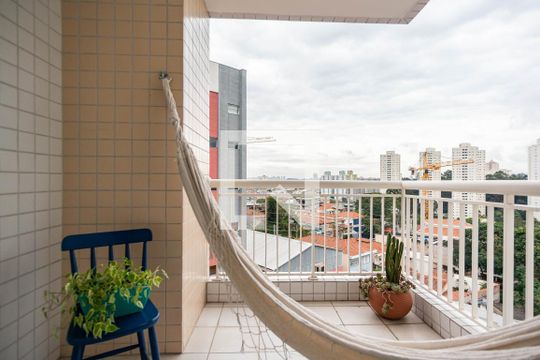 Varanda de apartamento à venda com 3 quartos, 80m² em Freguesia do Ó, São Paulo