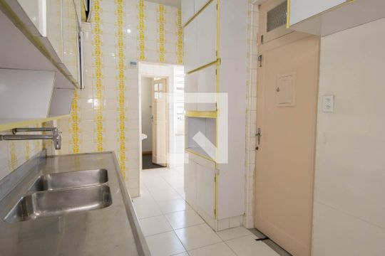 Cozinha de apartamento para alugar com 2 quartos, 130m² em Copacabana, Rio de Janeiro
