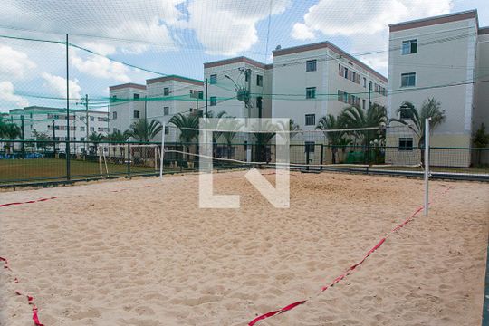 Área Comum - Quadra de Areia de apartamento para alugar com 2 quartos, 44m² em Gávea, Uberlândia