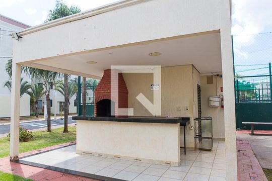 Área Comum - Churrasqueira de apartamento para alugar com 2 quartos, 44m² em Gávea, Uberlândia