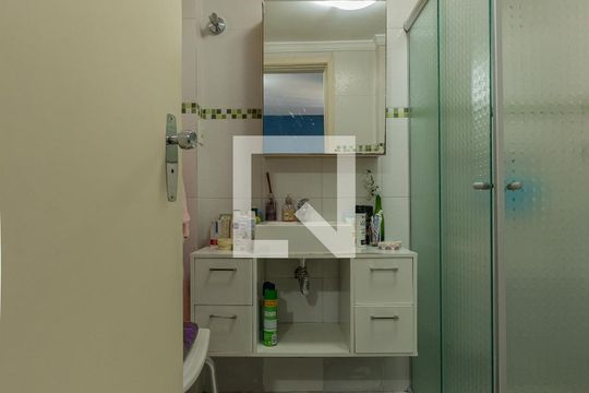 Banheiro da Suíte de apartamento à venda com 3 quartos, 132m² em Pinheiros, São Paulo