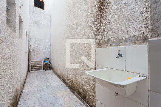 Área de Serviço de apartamento para alugar com 2 quartos, 52m² em Parque Marajoara, Santo André