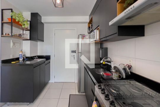 Cozinha de apartamento à venda com 2 quartos, 36m² em Mooca, São Paulo