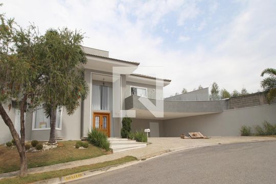 Fachada de casa de condomínio para alugar com 4 quartos, 450m² em Parque São Bento, Sorocaba