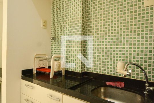 Cozinha de apartamento à venda com 1 quarto, 20m² em Flamengo, Rio de Janeiro
