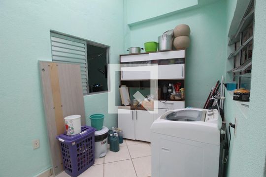 Área de Serviço de casa para alugar com 2 quartos, 87m² em Vila Progresso, Sorocaba