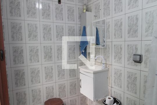 Banheiro de casa para alugar com 2 quartos, 87m² em Vila Progresso, Sorocaba