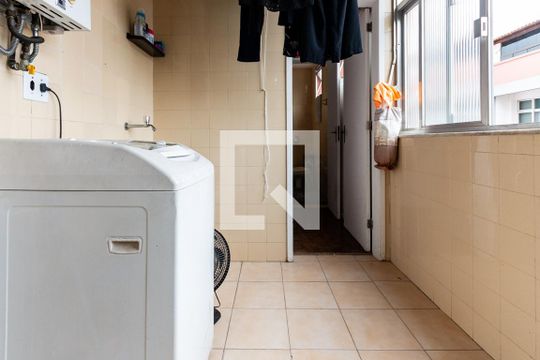 Área de Serviço de apartamento à venda com 2 quartos, 90m² em Tijuca, Rio de Janeiro