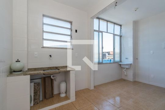 Cozinha de apartamento à venda com 3 quartos, 82m² em Penha, Rio de Janeiro