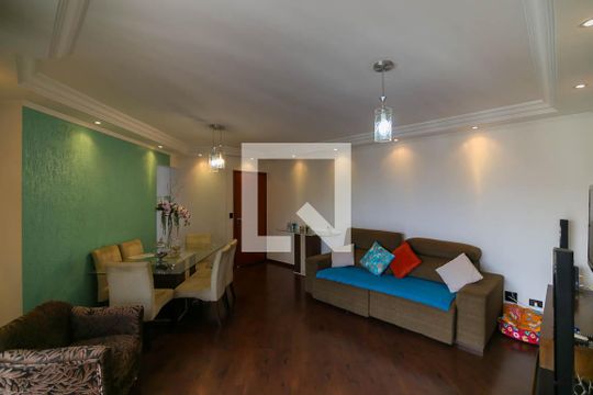 Sala de apartamento para alugar com 2 quartos, 72m² em Parque Taboão, Taboão da Serra