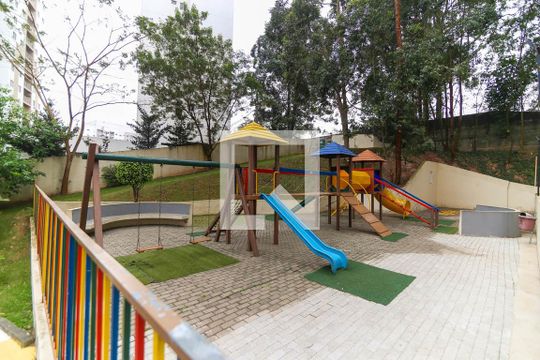 Área Comum - Playground de apartamento para alugar com 2 quartos, 72m² em Parque Taboão, Taboão da Serra
