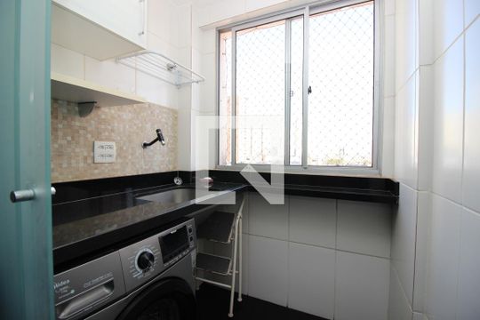 Área de Serviço de apartamento para alugar com 2 quartos, 62m² em Norte (águas Claras), Brasília