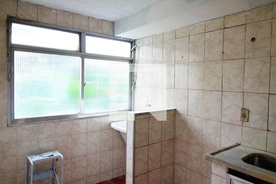 Cozinha de apartamento à venda com 2 quartos, 61m² em Inhauma, Rio de Janeiro