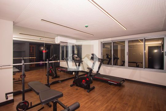 Área comum - Academia de apartamento à venda com 2 quartos, 74m² em Menino Deus, Porto Alegre