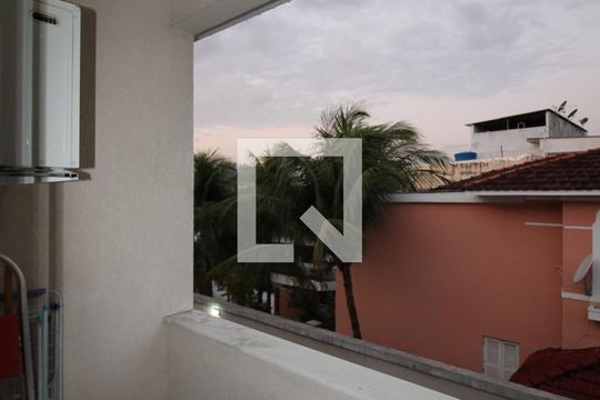 Varanda do quarto de apartamento à venda com 2 quartos, 70m² em Maria da Graça, Rio de Janeiro