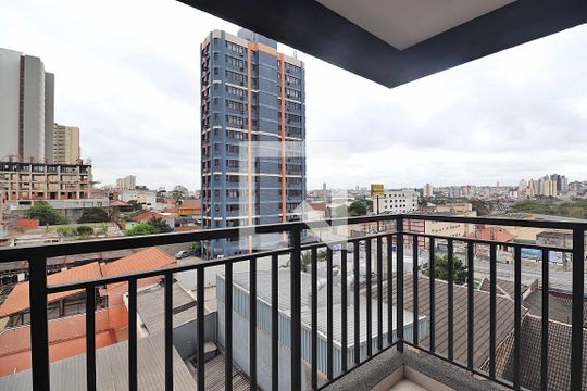 Sacada de kitnet/studio para alugar com 1 quarto, 42m² em Campestre, Santo André