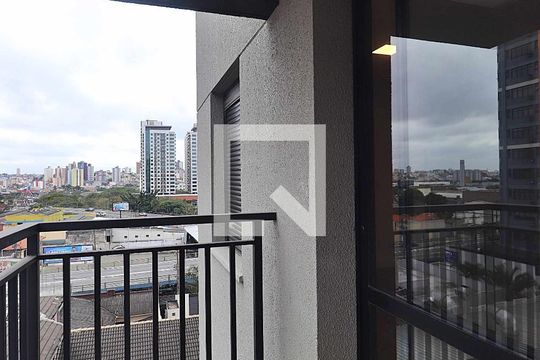 Sacada de kitnet/studio para alugar com 1 quarto, 42m² em Campestre, Santo André