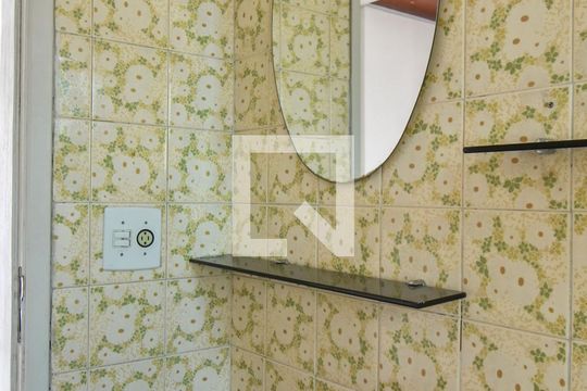 Banheiro  de apartamento à venda com 1 quarto, 43m² em Santo Amaro, São Paulo