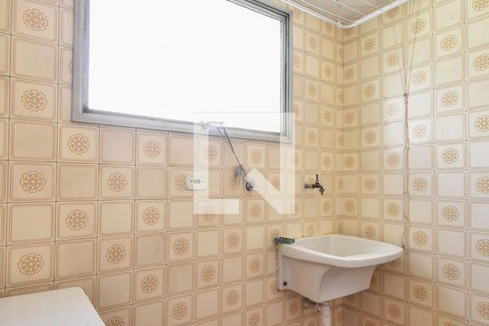Lavanderia  de apartamento à venda com 1 quarto, 43m² em Santo Amaro, São Paulo