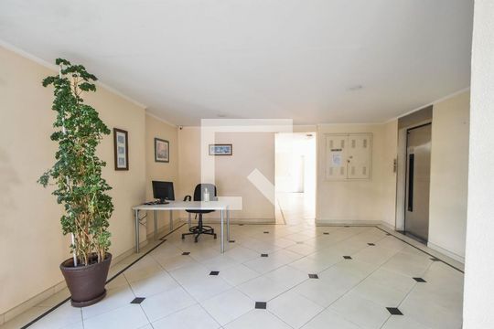 Hall de apartamento à venda com 1 quarto, 43m² em Santo Amaro, São Paulo