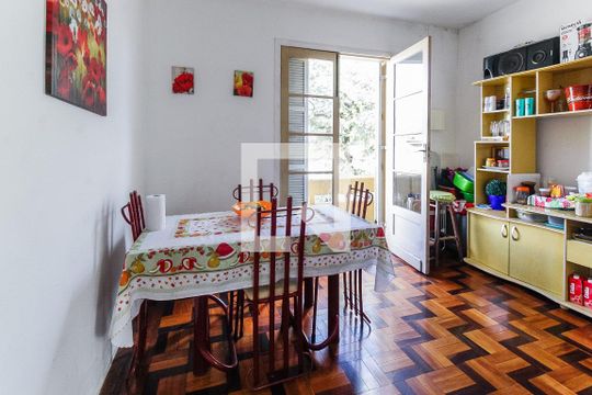 Sala de jantar de apartamento à venda com 3 quartos, 110m² em Navegantes, Porto Alegre