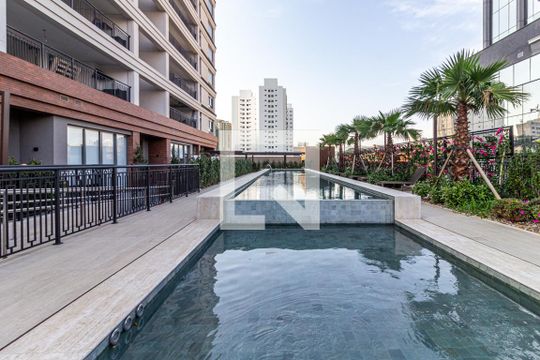Piscina de apartamento à venda com 3 quartos, 149m² em Moema, São Paulo