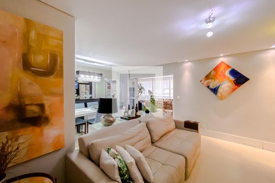 Sala de apartamento à venda com 3 quartos, 103m² em Mooca, São Paulo