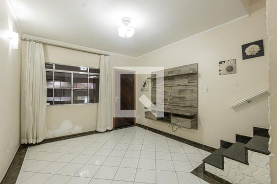 Sala de casa para alugar com 3 quartos, 110m² em Vila Esperança, São Paulo