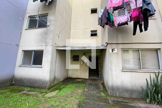Fachada do bloco de apartamento para alugar com 2 quartos, 49m² em São João Batista, São Leopoldo
