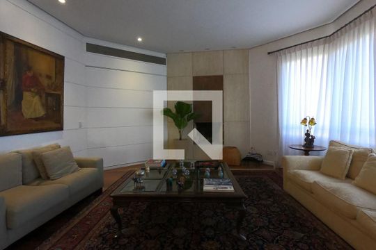 Sala de apartamento à venda com 4 quartos, 465m² em Vila Suzana, São Paulo