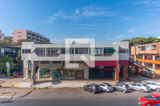 Vista da Varanda do Quarto de apartamento para alugar com 1 quarto, 45m² em Asa Norte, Brasília