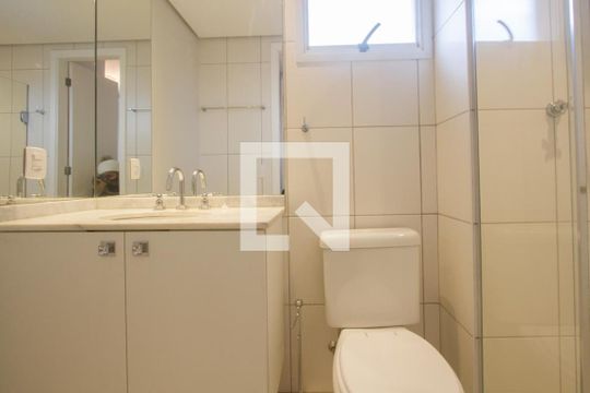 Banheiro Suíte 2 de apartamento para alugar com 2 quartos, 112m² em Chácara Santo Antônio , São Paulo