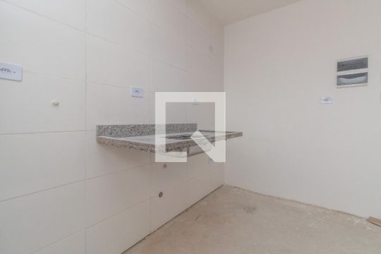 Cozinha de apartamento à venda com 1 quarto, 26m² em Brás, São Paulo