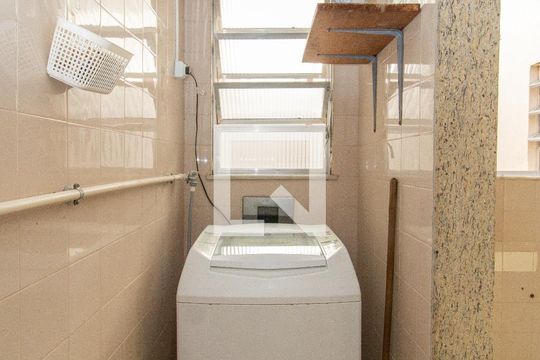 Área de Serviço de apartamento à venda com 3 quartos, 97m² em Ribeira, Rio de Janeiro