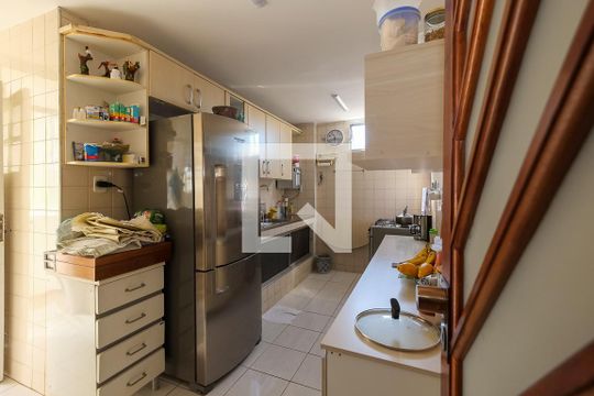 Cozinha de apartamento à venda com 3 quartos, 110m² em Tijuca, Rio de Janeiro