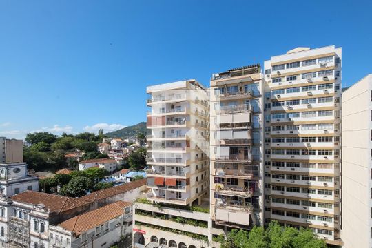 Vista da Varanda de apartamento à venda com 3 quartos, 110m² em Tijuca, Rio de Janeiro
