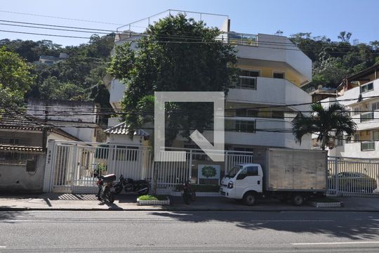 Fachada do Condomínio de apartamento à venda com 2 quartos, 78m² em Freguesia (jacarepaguá), Rio de Janeiro