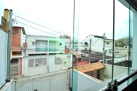 Varanda da Sala de casa para alugar com 3 quartos, 147m² em Vila Curuca, Santo André