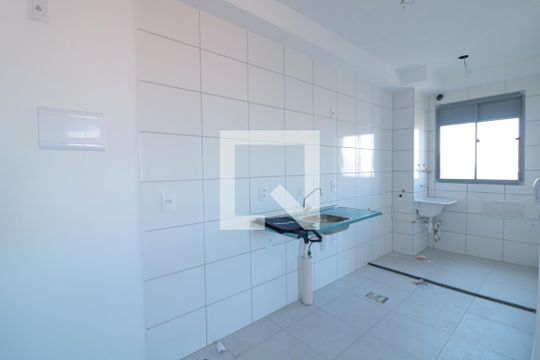 Cozinha e Área de Serviço de apartamento à venda com 2 quartos, 40m² em Brás, São Paulo