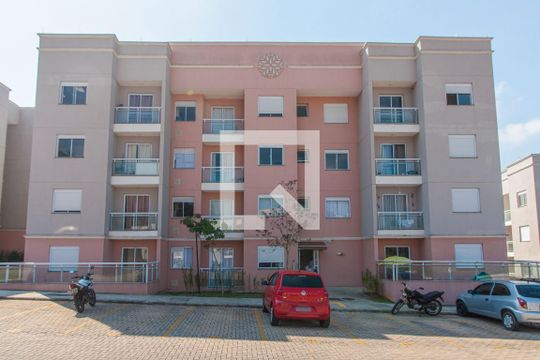 Fachada do bloco de apartamento para alugar com 2 quartos, 53m² em Nakamura Park, Cotia