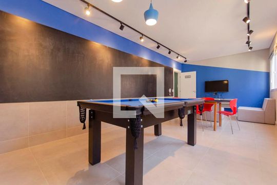 Área Comum - Sala de Jogos de apartamento para alugar com 2 quartos, 44m² em Jardim Brasília (zona Leste), São Paulo