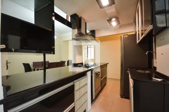 Cozinha de apartamento para alugar com 2 quartos, 110m² em Glória, Rio de Janeiro