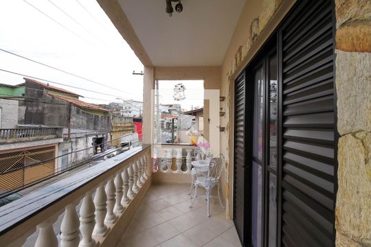 Varanda da Sala de casa à venda com 4 quartos, 514m² em Vila Alpina, São Paulo