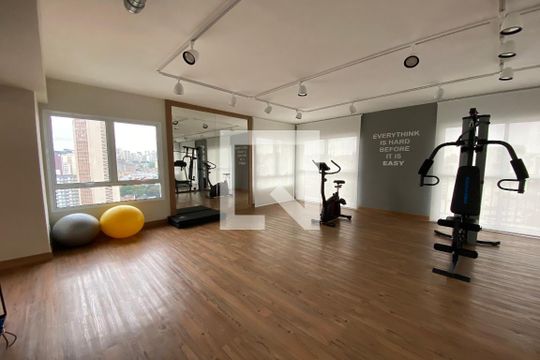 Área comum - Academia de apartamento para alugar com 1 quarto, 29m² em Bela Vista, São Paulo