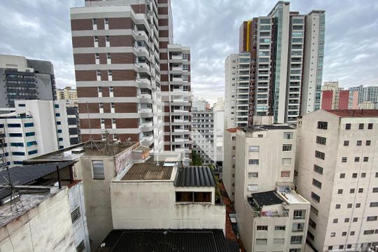 Vista Varanda de apartamento à venda com 1 quarto, 29m² em Bela Vista, São Paulo