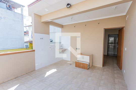 Quintal e área de serviço de casa para alugar com 1 quarto, 50m² em Sítio Morro Grande, São Paulo